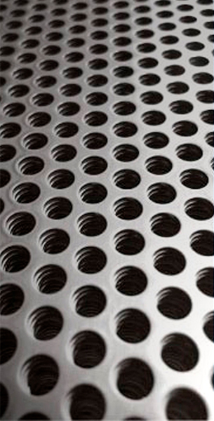 Kantoflex Chapa perforada de círculos (1.000 x 300 mm, Espesor: 1